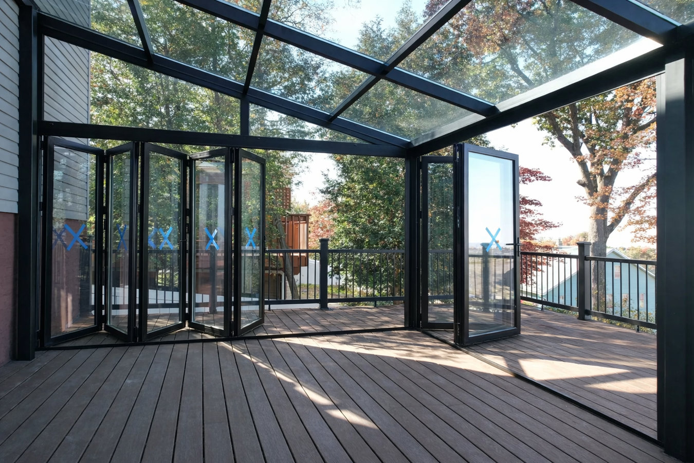 Sunroom addition in Stanton, CA by Superior Stanton Sunrooms & Patios